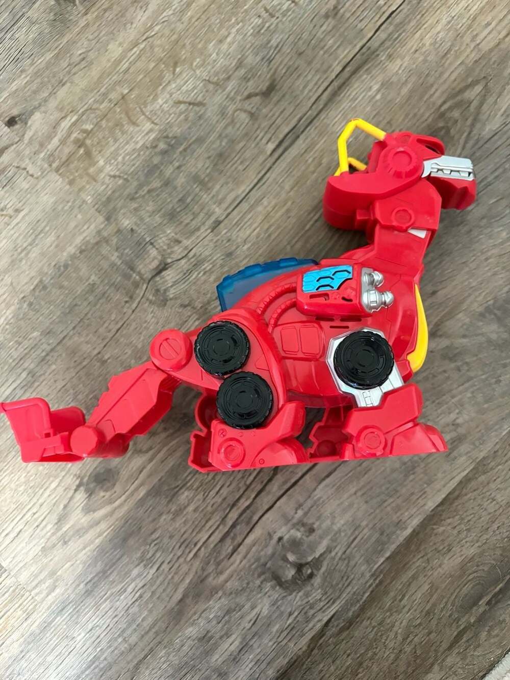 Mattel Dinotrux Mega Chompin' Ty Rux Red T-Rex Construction Toy